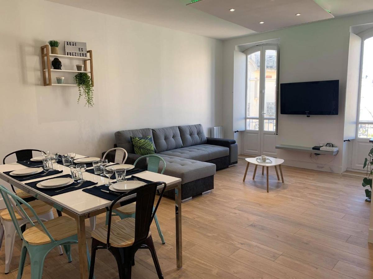 Magnifique Appartement Beziers Centre Historique Avec Parking Exteriér fotografie